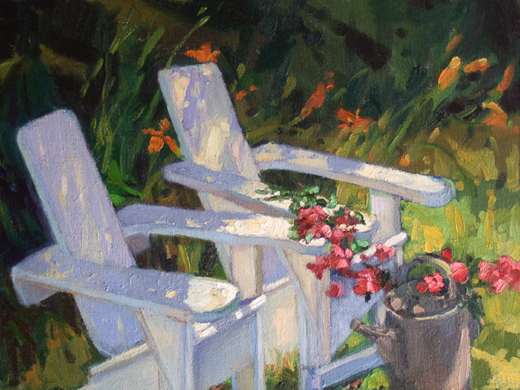 The Old Pair8" x 10"Oil on panel