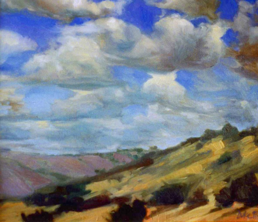 Near Cerillos, New Mexico18" x 24"Oil on canvas