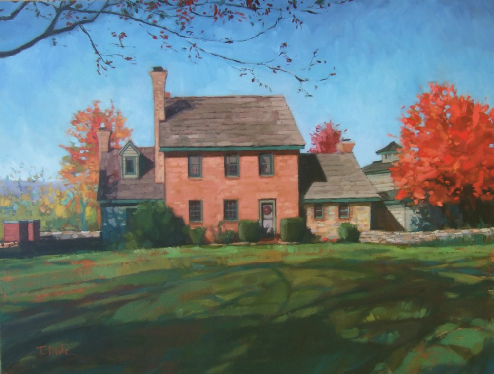 Baltazar House18" x 24"Oil on linen