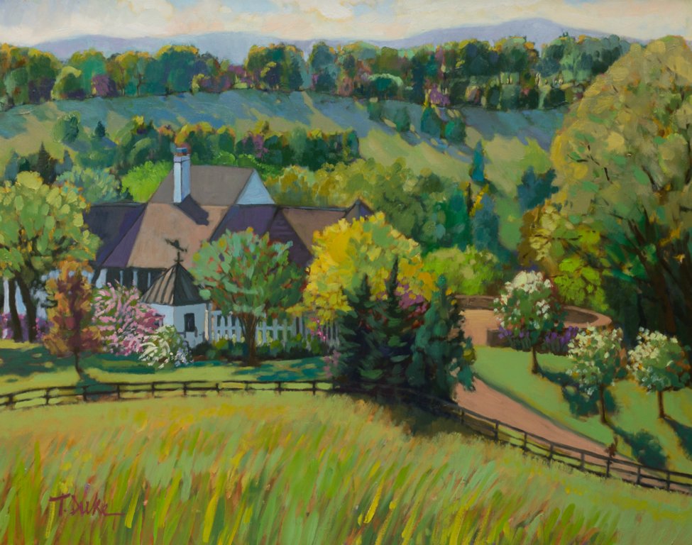 Fairfield Residence24" x 30"Oil on linen
