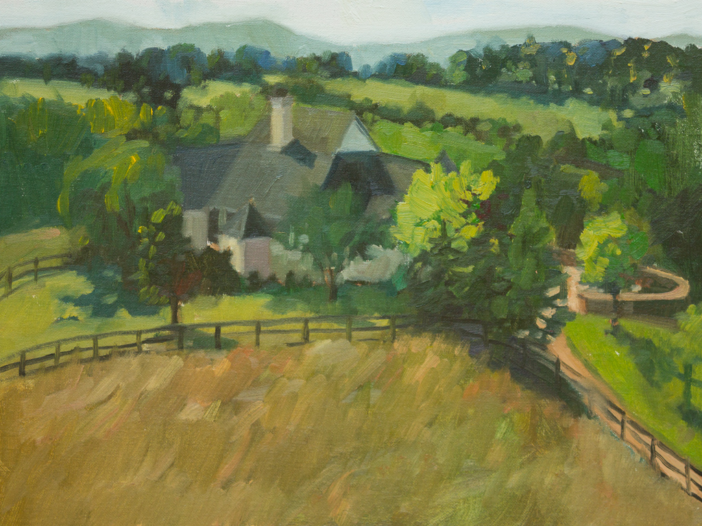 Plein Air Study12" x 16"Oil on linen panel