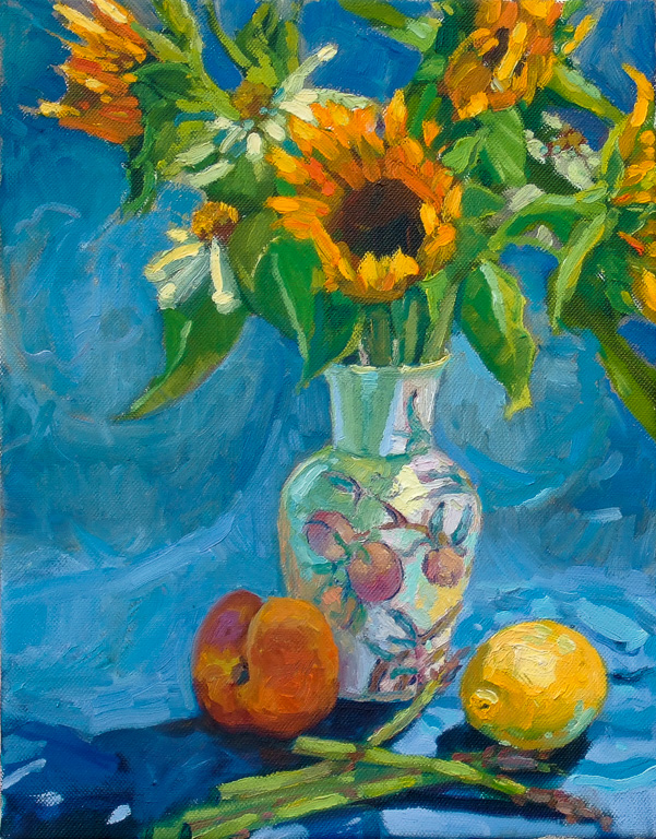 Mom’s Priceless Porcelain12"  x  16"Oil on canvas