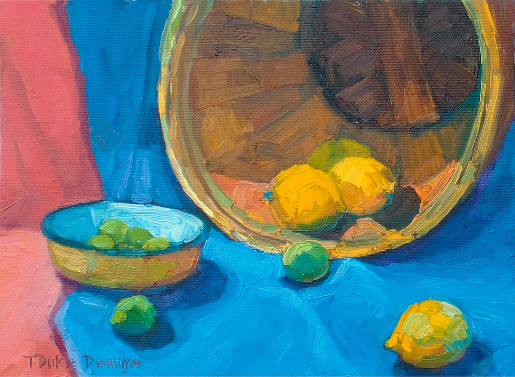 Color Worth a Sunburn9"  x  12"Oil on canvas