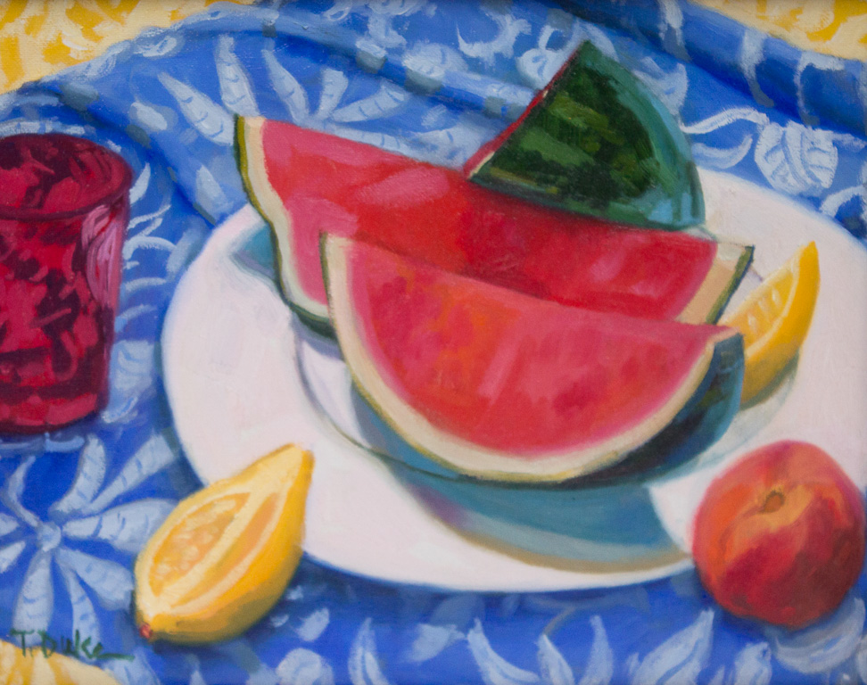 Last Slice of Summer11" x 14"Oil on canvas