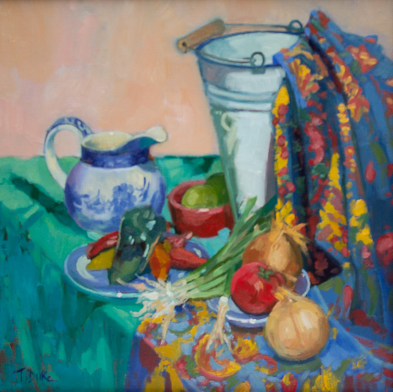Summer Still Life18" x 18"Oil on canvas