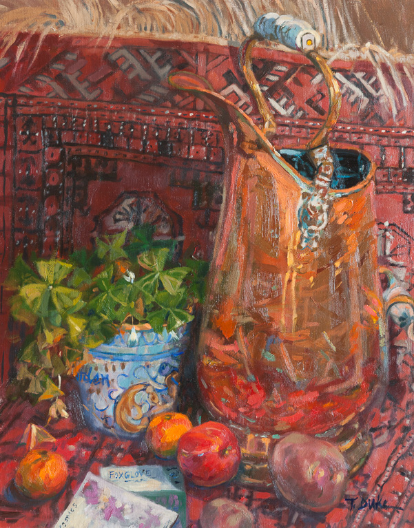 Coal Scuttle20" x 16"Oil on canvas