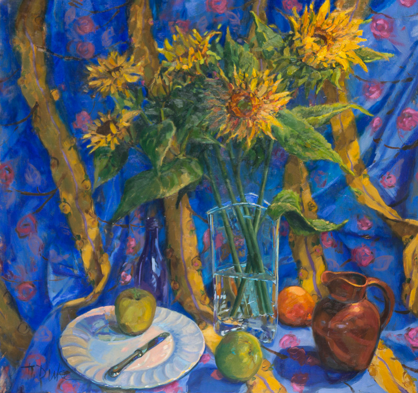 Les Tournesols32" x 30"Oil on linen