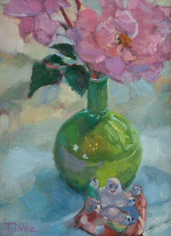 Flowering Abundance6" x 8"Oil on panel